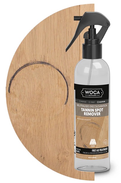 WOCA Tannin Spot Neutralizer 0.25 l (Tanino dėmių valiklis parketui) - Image 2