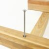 Medsraigčiai laukui Expandet EXTRA V2 6×100 mm 100 vnt. - Image 2